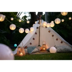 LIVARNO home Outdoorteppich, B 80 x L 150 cm (beige/gelb) - B-Ware sehr gut