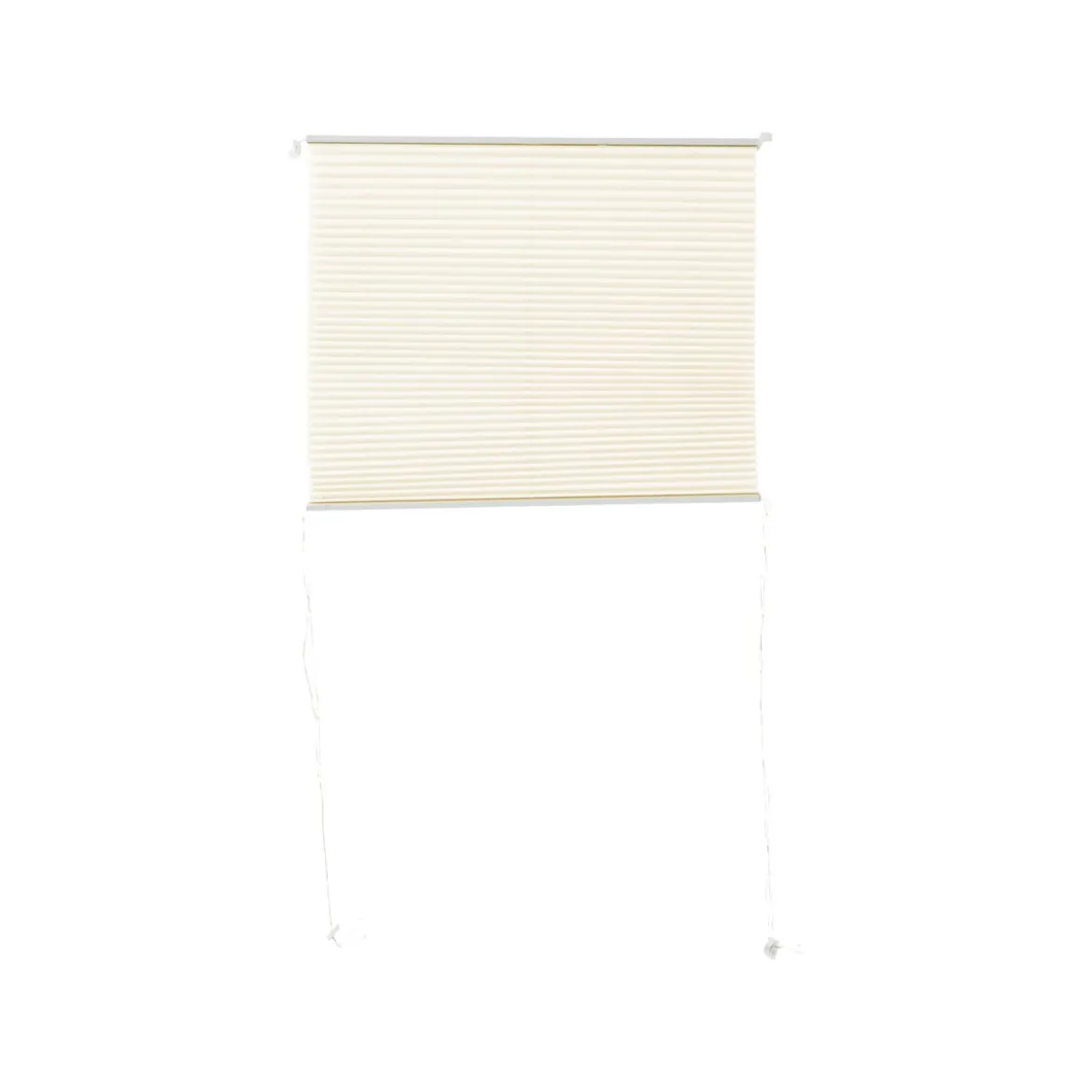 LIVARNO home Plissee-Rollo für Fenster, 75 x 130 cm (creme) - B-Ware neuwertig