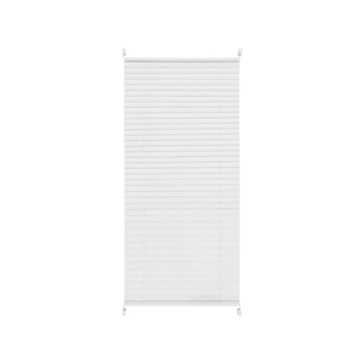 Livarno Home Plissee Rollo für Fenster 70 x 130 cm, weiß - B-Ware sehr gut