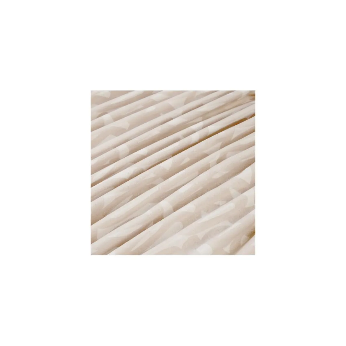 LIVARNO home Renforcé Bettwäsche-Set, 140 x 200 cm, 70 x 90 cm, 4-teilig, gemustert beige - B-Ware sehr gut