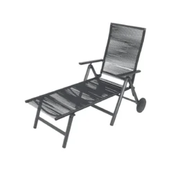 LIVARNO HOME Rollliege »Miami« im Rope-Design, anthrazit - B-Ware