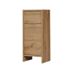 LIVARNO home Seitenschrank Verona, in hochwertiger Wotan-Eiche-Nachbildung - B-Ware neuwertig