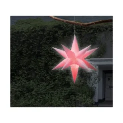 LIVARNO home Selbstaufblasender LED-Weihnachtsstern - B-Ware neuwertig