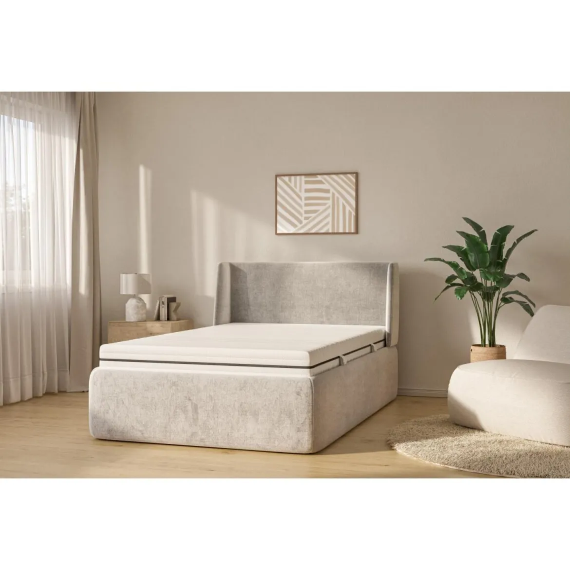 LIVARNO home Taschenfederkernmatratze 'Support, H3, 140 x 190 cm - B-Ware neuwertig