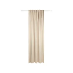 LIVARNO home Vorhangschal, 2 Stück, abdunkelnd (Beige) - B-Ware neuwertig
