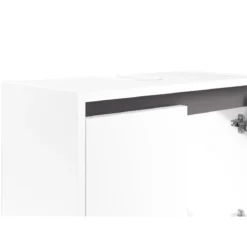 LIVARNO home Waschbeckenunterschrank Oslo, mit 2 Türen, weiß - B-Ware