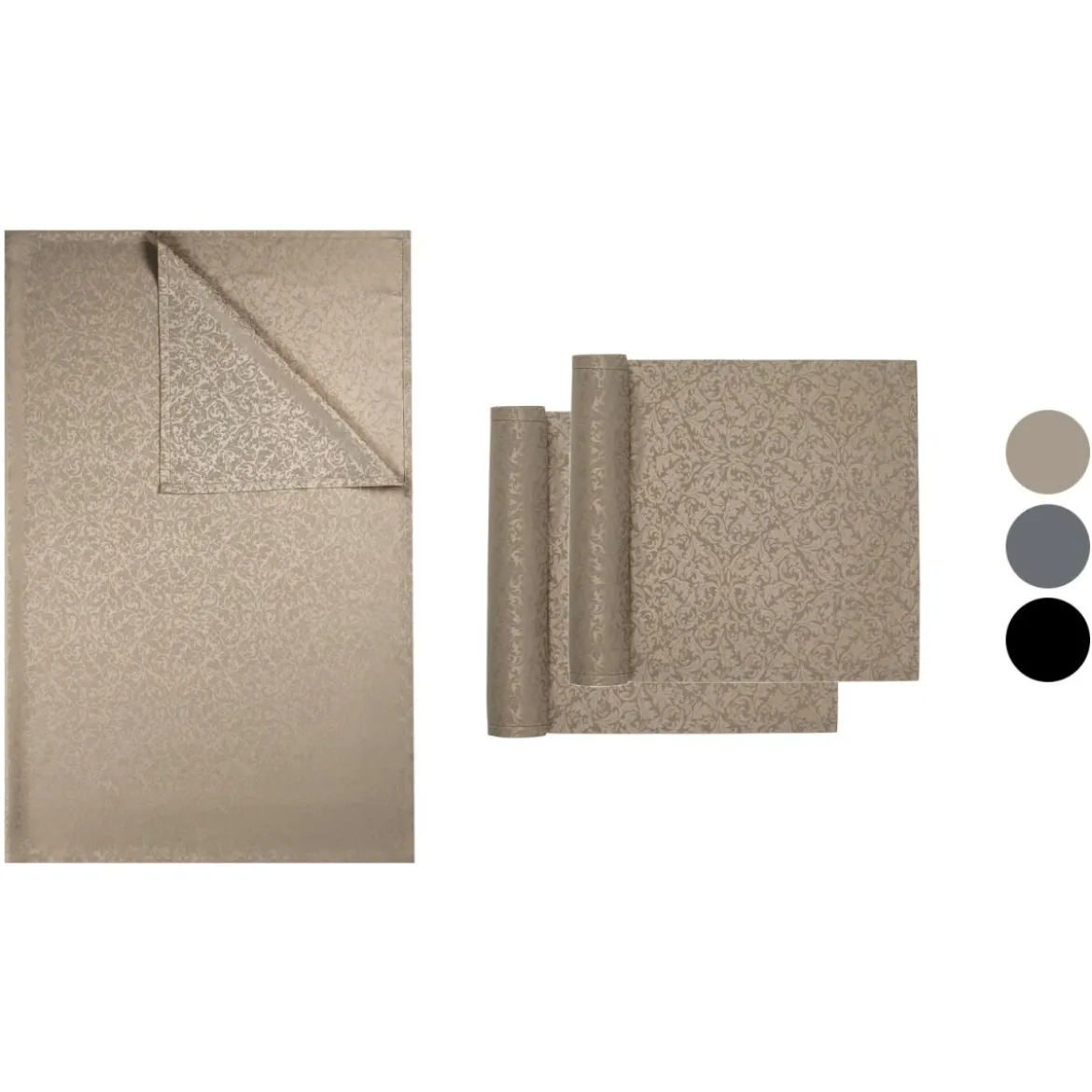 LIVARNO® Jacquardtischdecke / Jacquardtischläufer-Set - B-Ware