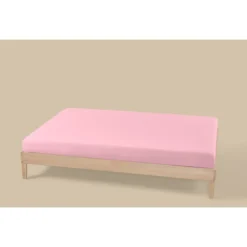 LIVARNO® Jersey-Spannbettlaken, 140-160 x 200 cm, rosa - B-Ware neuwertig