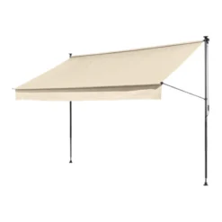 LIVARNO® Klemmmarkise 300 x 150, beige - B-Ware Transportschaden Kosmetisch