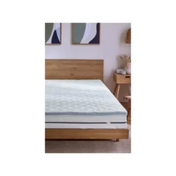 LIVARNO® Matratzentopper Freeze, 90 x 200 cm, weiß - B-Ware neuwertig