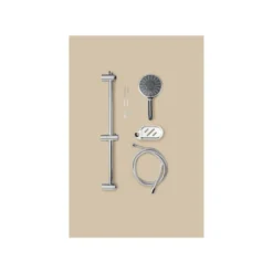 LIVARNO® Multifunktionsbrause-Set mit Brausestange - B-Ware