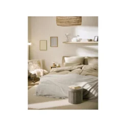 LIVARNO® Musselin-Bettwäsche, 135 x 200 cm - B-Ware