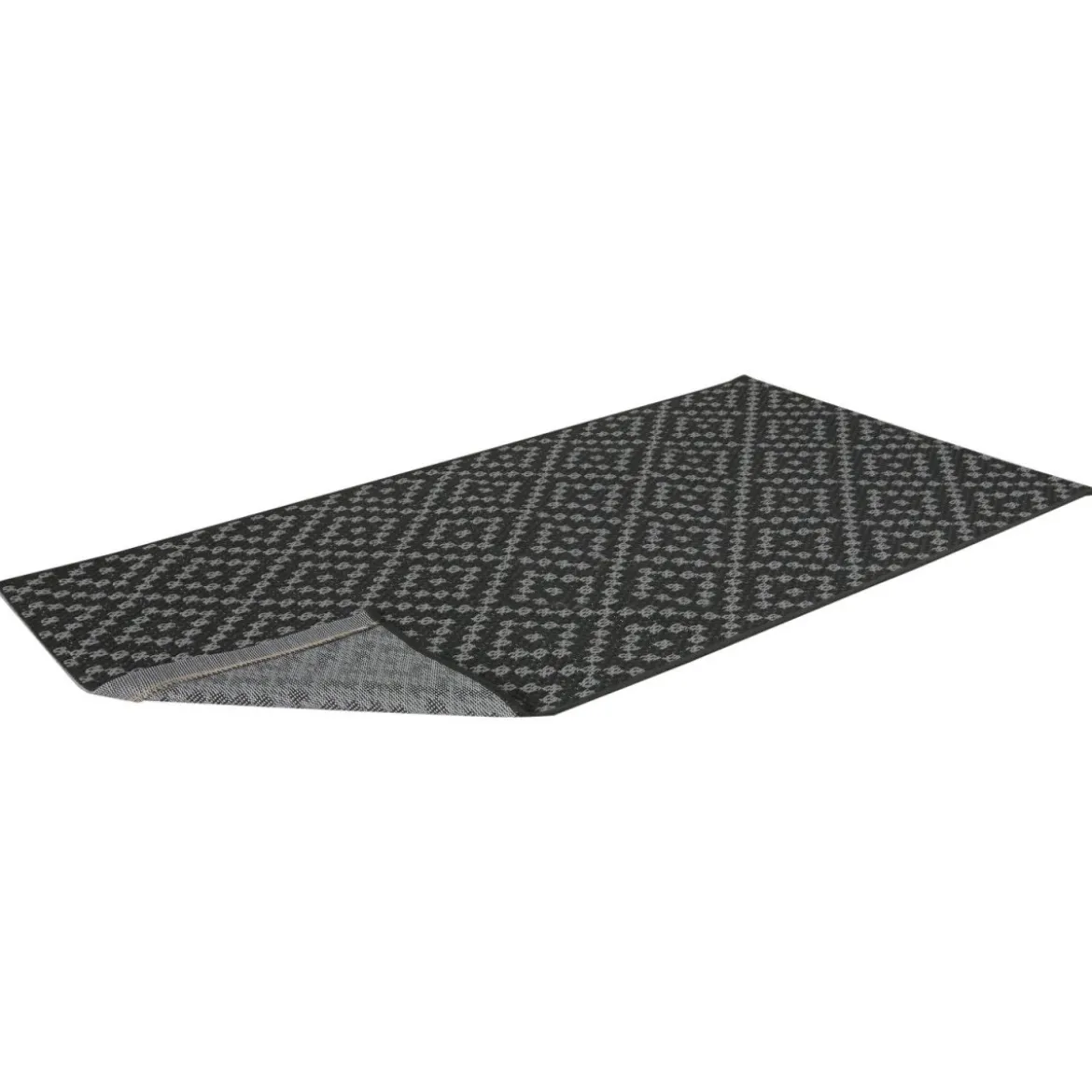 LIVARNO® Outdoorteppich, 80 x 150 cm (schwarz) - B-Ware sehr gut