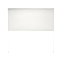 LIVARNO® Plissee Rollo für Fenster, 90 x 130 cm, Montage ohne Bohren (Weiß) - B-Ware neuwertig