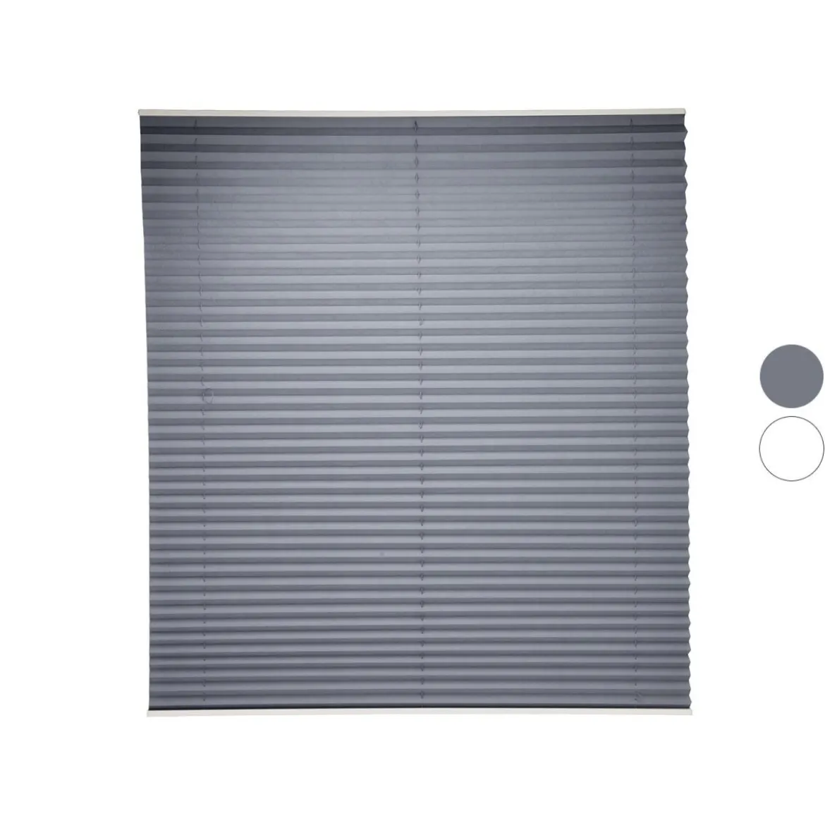 LIVARNO® Plissee Rollo für Fenster, 60 x 130 cm, Montage ohne Bohren - B-Ware