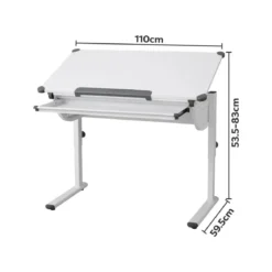 LIVARNO® Schülerschreibtisch, höhenverstellbar - B-Ware neuwertig