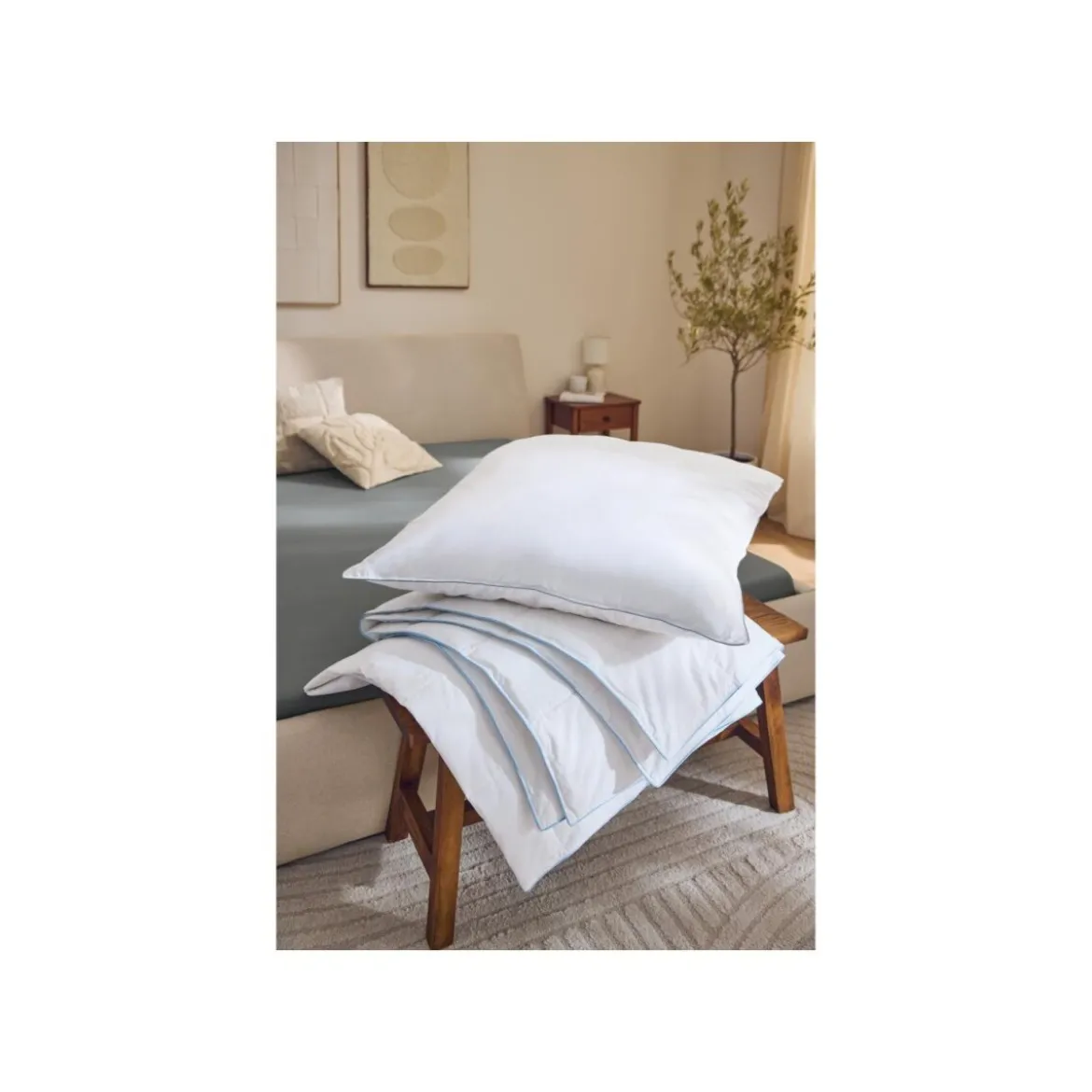 LIVARNO® Sommer-Luxus-Daunendecke, 155 x 220 cm - B-Ware