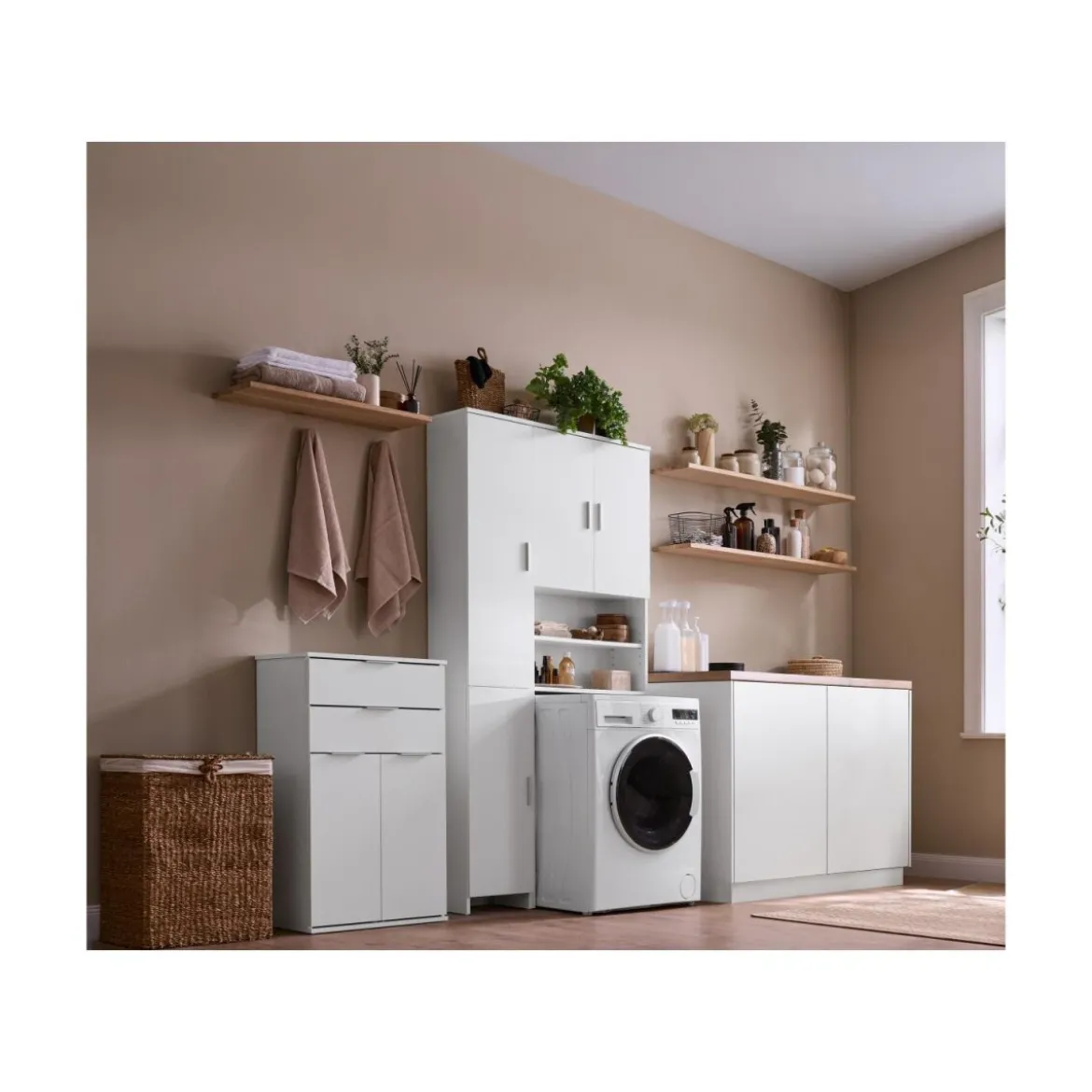 LIVARNO® Waschmaschinen-Überbauschrank »LIVERPOOL« - B-Ware