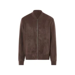 LIVERGY® Herren-Blouson, in Wildlederoptik, XL, braun - B-Ware neuwertig