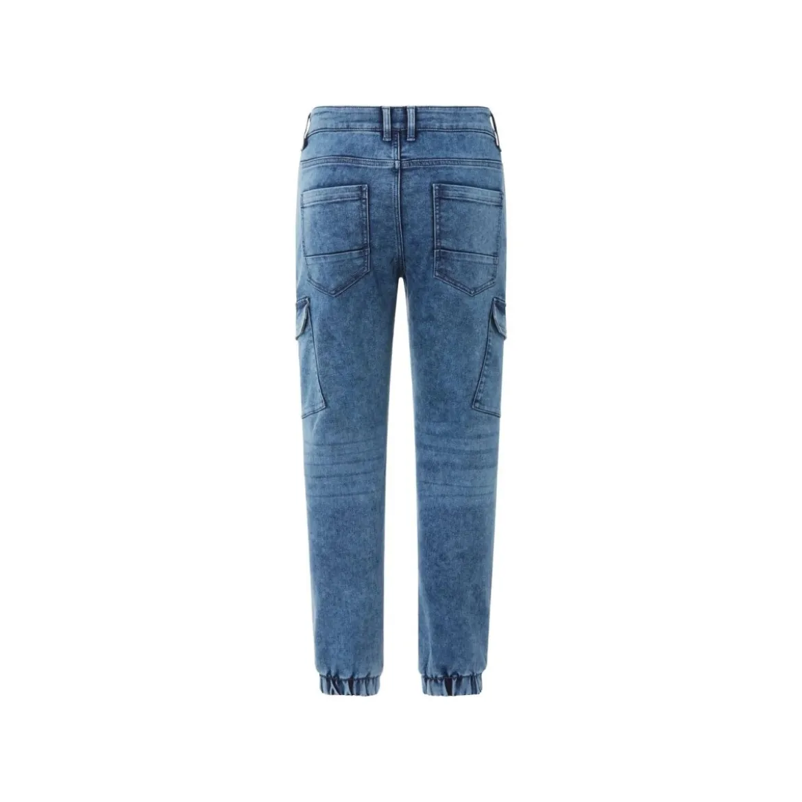 LIVERGY® Herren Denim-Joggers, Comfort Fit, normale Leibhöhe (Blau, 52) - B-Ware sehr gut