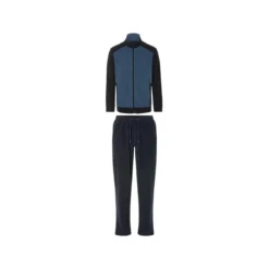 LIVERGY® Herren Hausanzug aus Fleece (Blau, S(44/46)) - B-Ware sehr gut