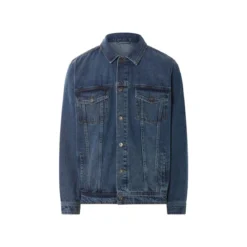 LIVERGY® Herren Jeansjacke, S(44/46), blau - B-Ware neuwertig