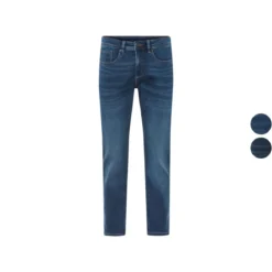 LIVERGY® Herren Sweat-Denim-Jeans, Slim Fit, normale Leibhöhe - B-Ware