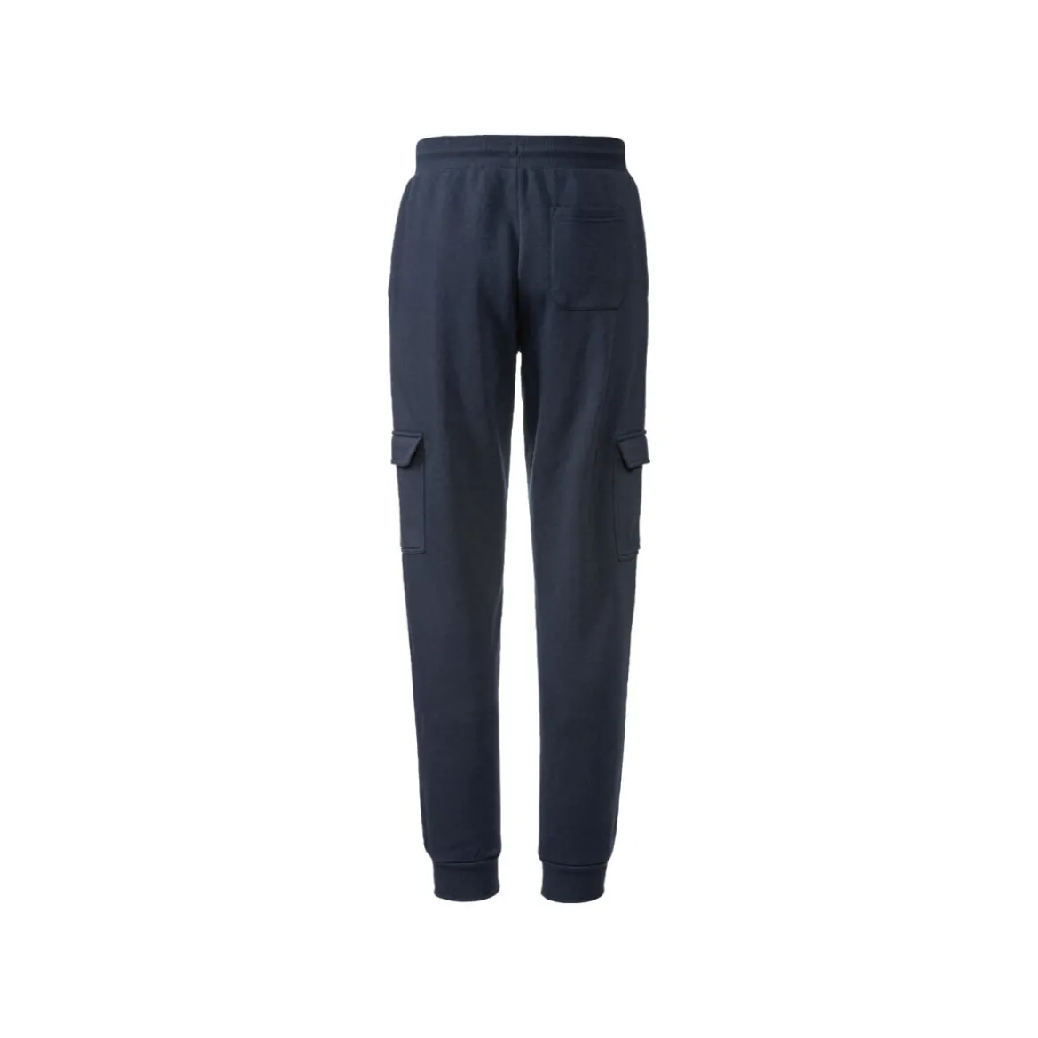 LIVERGY® Herren Sweathose mit Patch und Gesäßtasche (marine, S (44/46)) - B-Ware neuwertig