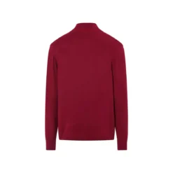 LIVERGY® x Grand Polo Herren Stricktroyer, mit Stickerei (Rot, XL (56/58)) - B-Ware neuwertig