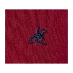 LIVERGY® x Grand Polo Herren Stricktroyer, mit Stickerei (Rot, XL (56/58)) - B-Ware neuwertig