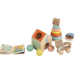 LUPILU® Holz Spiel- und Lernboxen - B-Ware