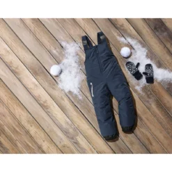 lupilu® Kleinkinder Mädchen Skihose, wasserabweisendes Obermaterial (navy, 86/92) - B-Ware neuwertig