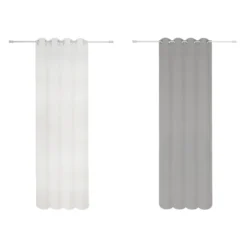 mydeco Ösenvorhang »Breeze«, halbtransparent, in verschiedenen Größen, modern und leicht - B-Ware