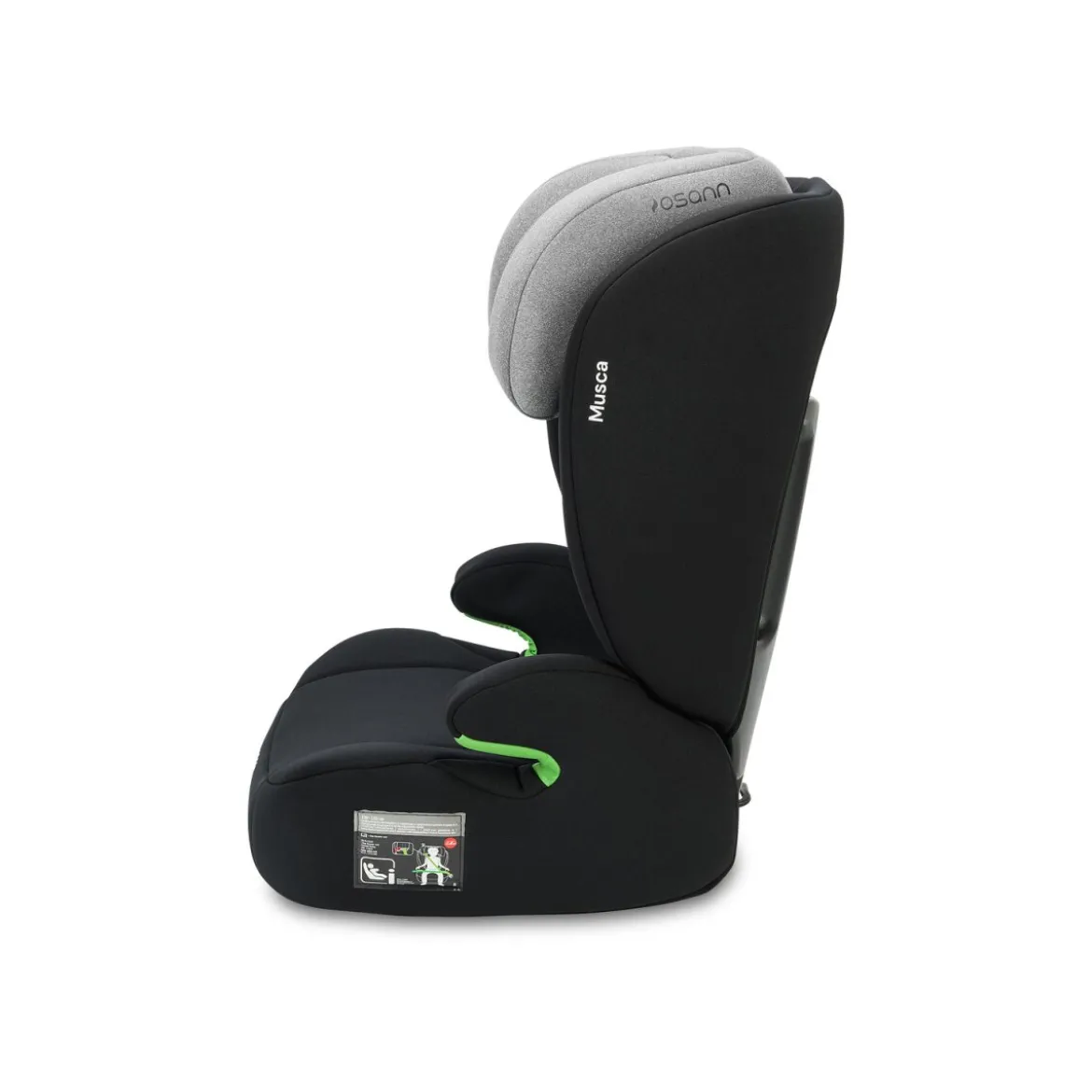 OSANN Autokindersitz »Musca«, universeller Einbau (Grey Melange) - B-Ware neuwertig