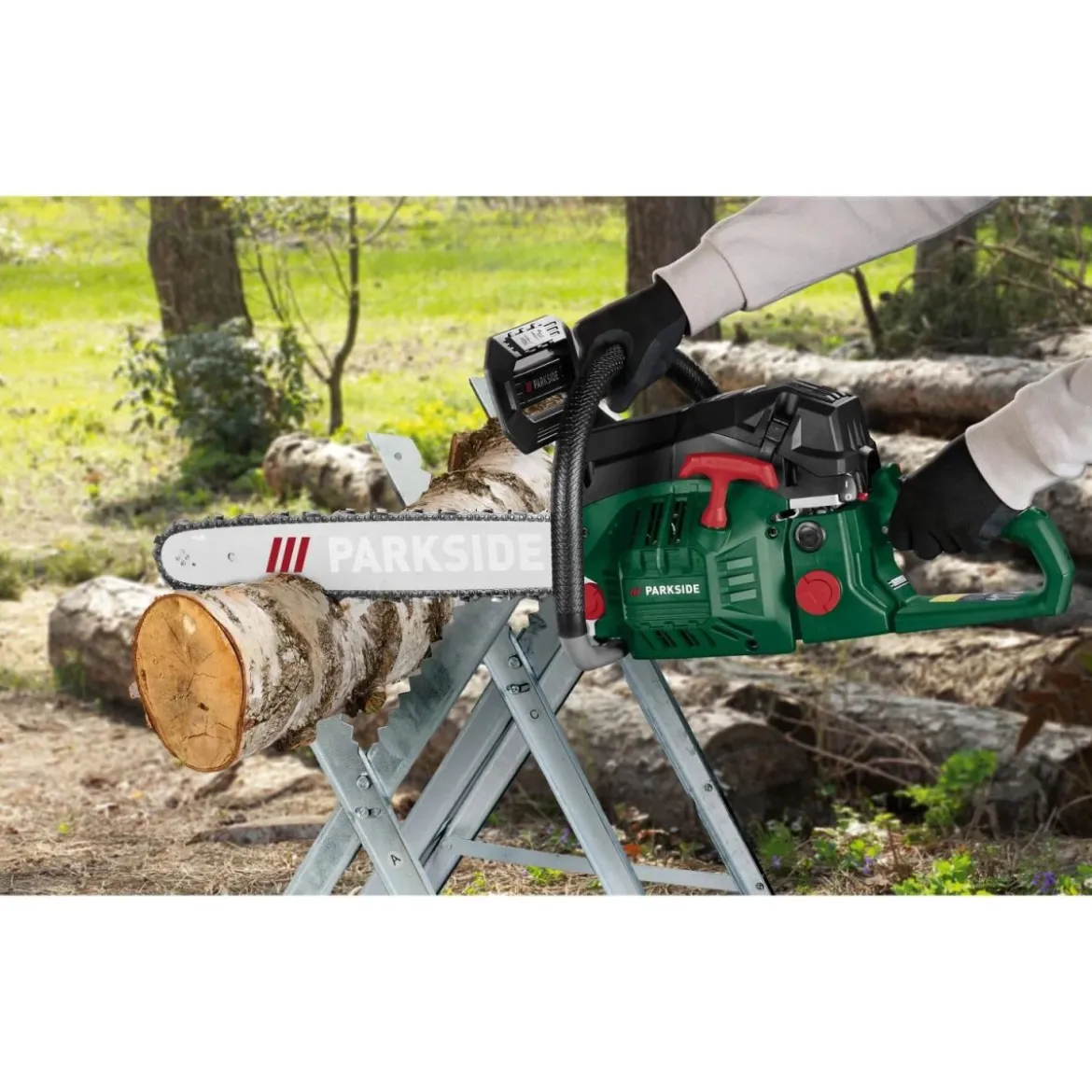 PARKSIDE® Benzin-Kettensäge »PBKS 53 C3« - B-Ware sehr gut