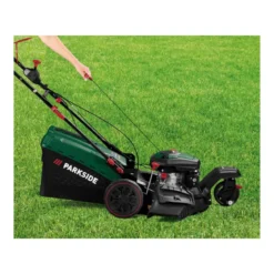 PARKSIDE® Benzin-Rasenmäher »Trike PBRMT 51 A1«, mit Schnitthöhenverstellung in 7 Stufen - B-Ware sehr gut