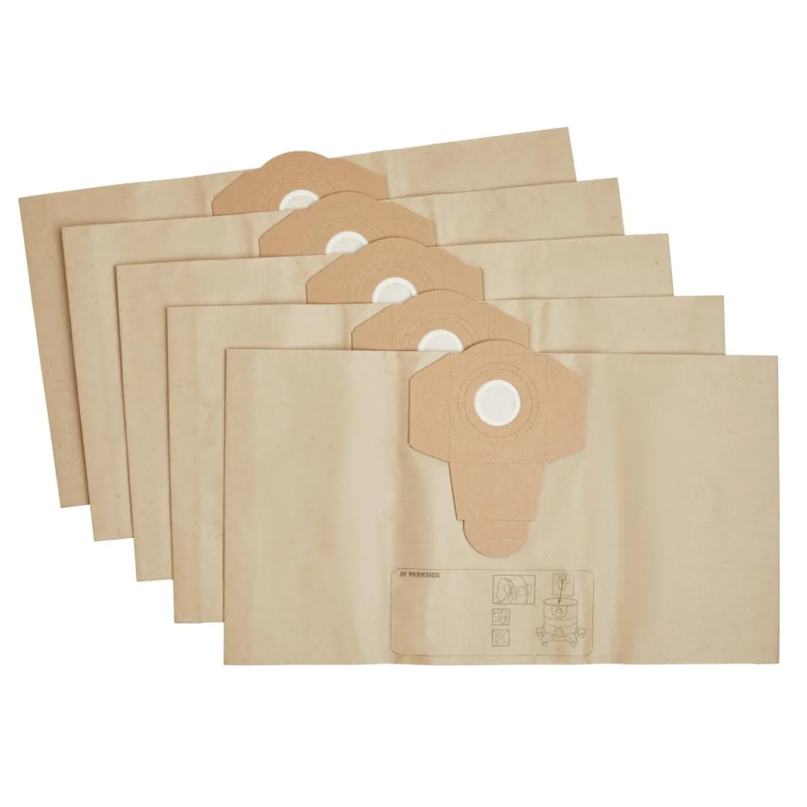 PARKSIDE® Filtertüten für Werkstattsauger, Filtertüten PFT 20 A1 - B-Ware neuwertig