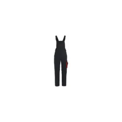 PARKSIDE® Herren-Latzhose mit Hosenträgern, M(48/50), schwarz - B-Ware neuwertig