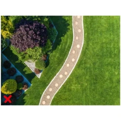 PARKSIDE PERFORMANCE® Akku-Mähroboter »PPAMR 1250 A1«, bis 1250 m² mit Akku, Ladestation und mit Kameraüberwachung ohne Begrenzungsdraht - B-Ware