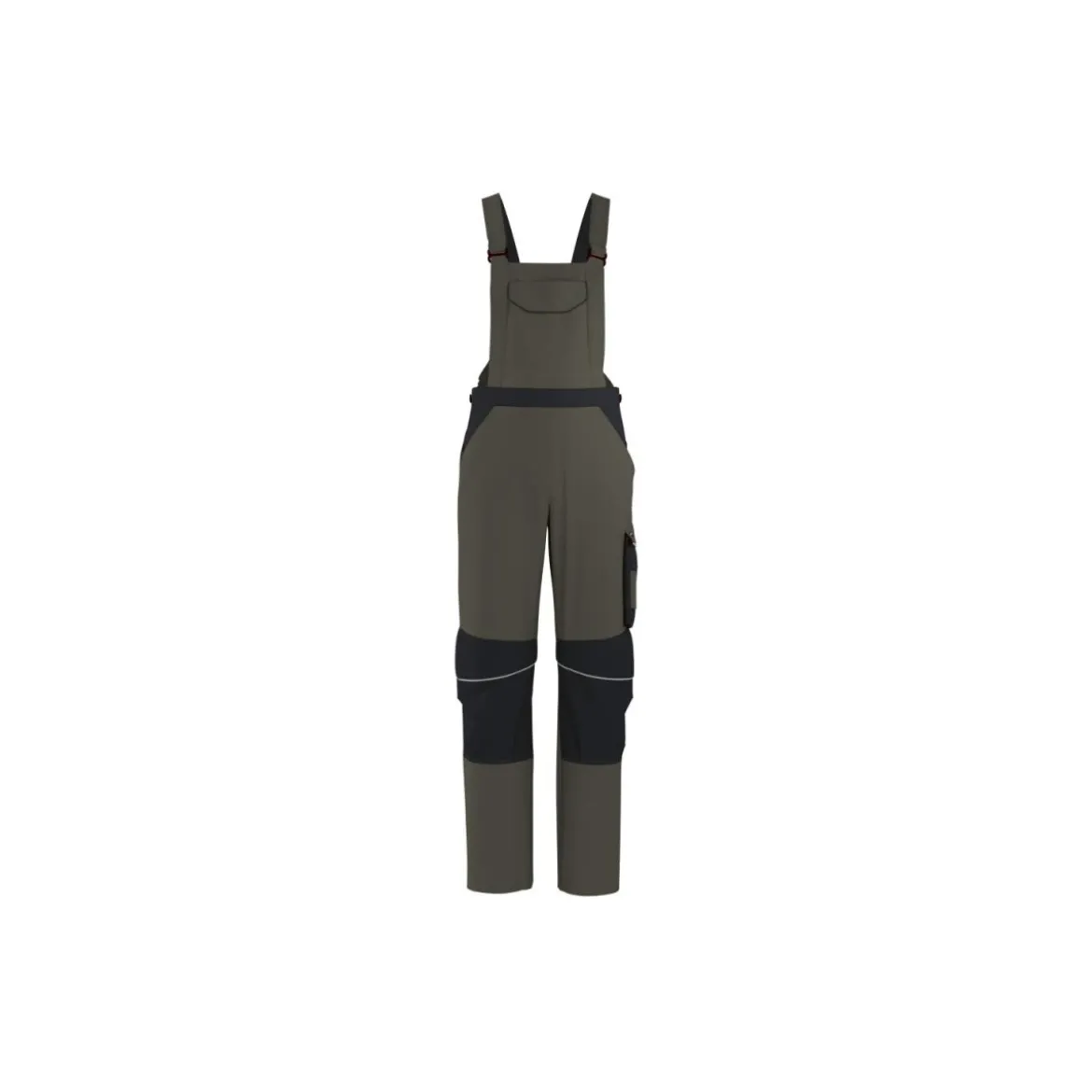 PARKSIDE PERFORMANCE® Herren Arbeitslatzhose, 48, grün - B-Ware neuwertig