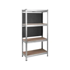 PARKSIDE PERFORMANCE® Schwerlastregal, verzinkter Stahl, B 200 x H 100 x T 50 cm - B-Ware neuwertig