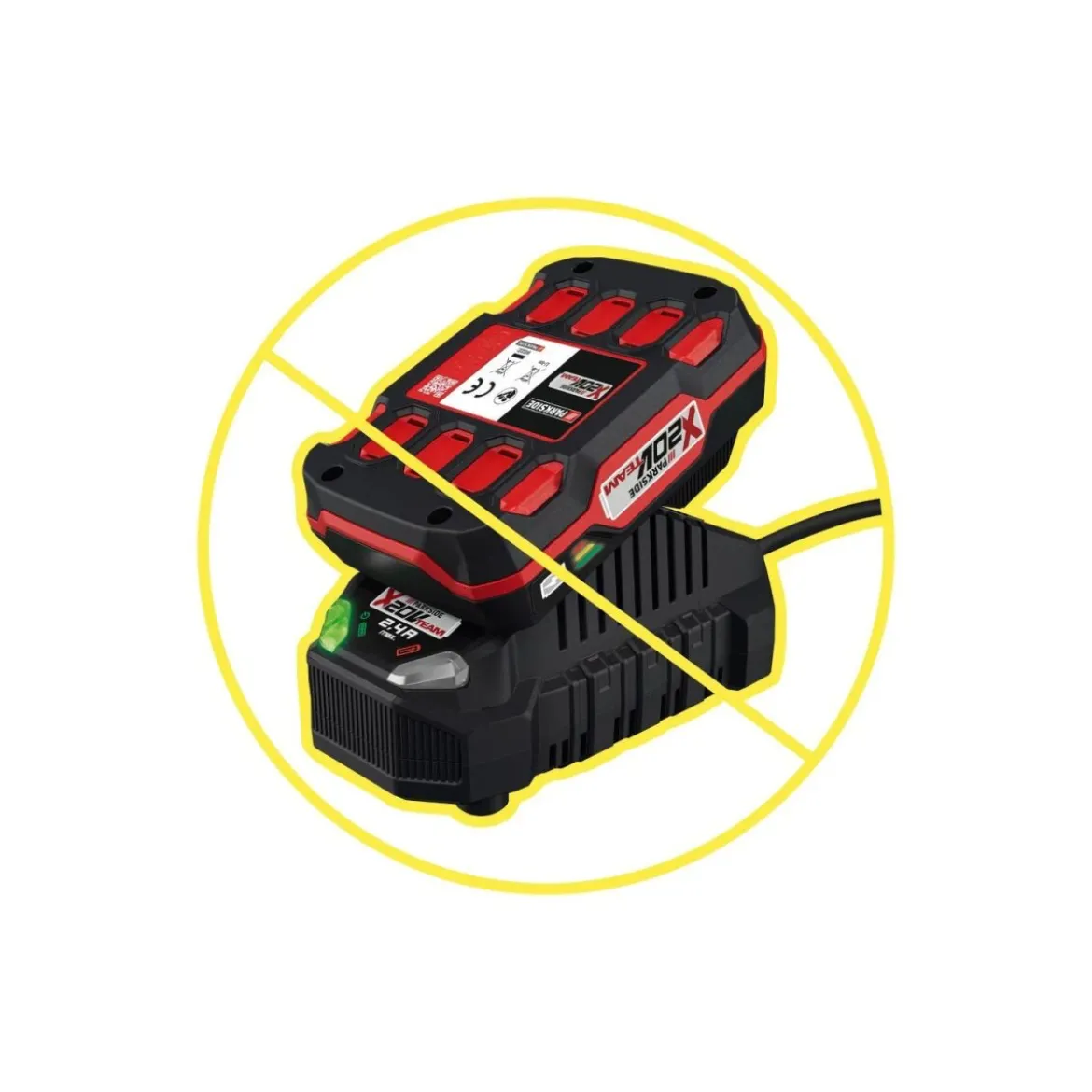 PARKSIDE PERFORMANCE® 20 V Akku-Rucksackdrucksprüher »PPARDS 16 D3«, ohne Akku und Ladegerät - B-Ware