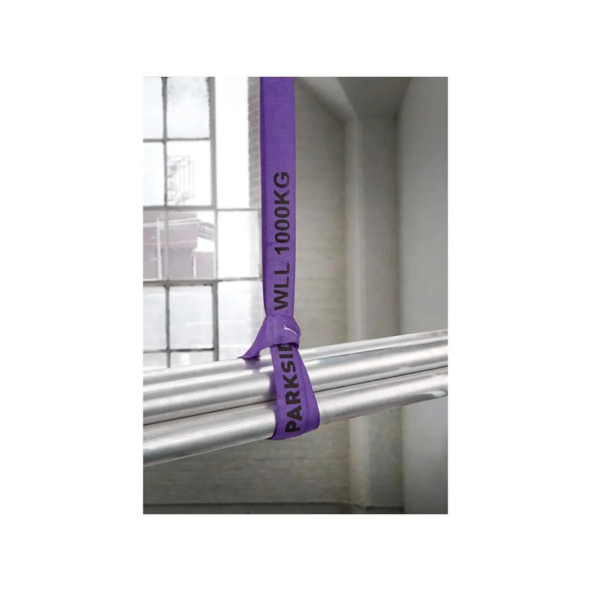 PARKSIDE® Rundschlinge, zum Heben von schweren Lasten (4m 1000kg, 2er Set) - B-Ware sehr gut