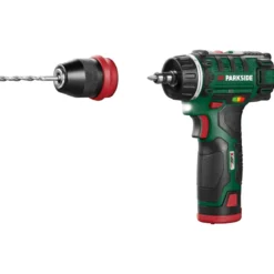 PARKSIDE® 12 V Akku-Bohrschrauber-Set »PBSA 12 E4«, mit Akku und Ladegerät - B-Ware sonstiges