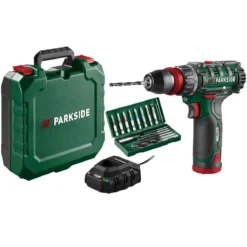 PARKSIDE® 12 V Akku-Bohrschrauber »PBSA 12 F5«, mit Akku und Ladegrät - B-Ware sehr gut