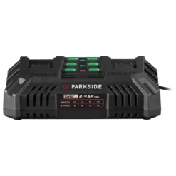 PARKSIDE® 20 V / 2x 4,5 A Akku-Doppelladegerät »PDSLG 20 B1«, ohne Akku - B-Ware