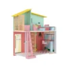 PLAYTIVE Holz Fashion Doll Puppenhaus, 8-teilig - B-Ware sehr gut