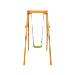 PLAYTIVE Kinder Holzschaukel, mit verstellbarer Seillänge - B-Ware neuwertig