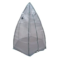 Ribelli Foliengewächshaus, 160 x 160 x 180 cm, weiß - B-Ware neuwertig