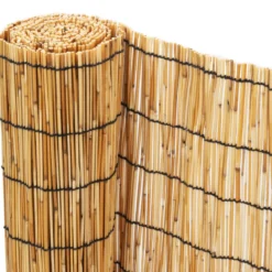Ribelli Schilfzaun, 80 x 400 cm, natur - B-Ware neuwertig